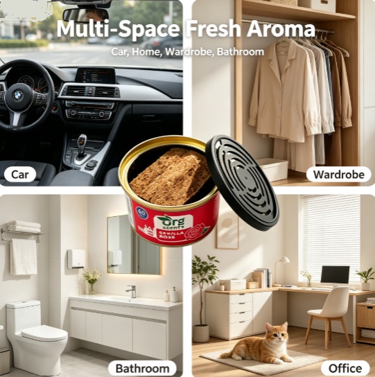 Pengharum Mobil Padat 42g, Pen - Home Fragrance Logo ulasan dan harga